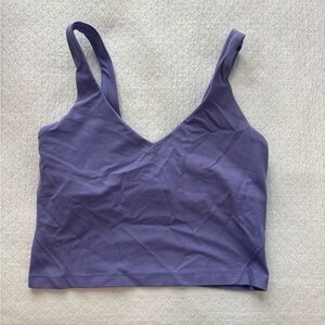 Lulu lemon V-Neck Lavender Bralette Tank